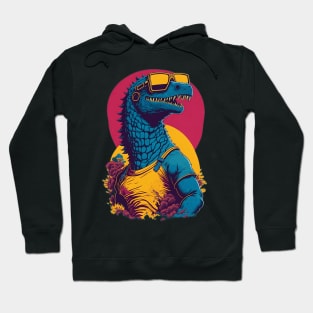 Retro Godzilla Hoodie